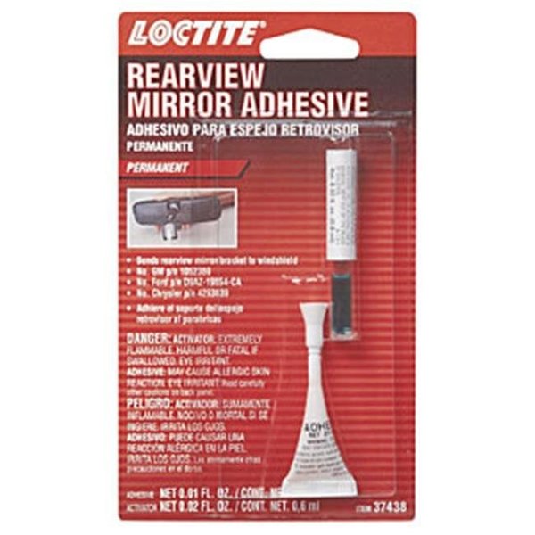 Loctite Loctite LOC37438 Rear Mirror Adhesive- 0.3cc Kit LOC37438